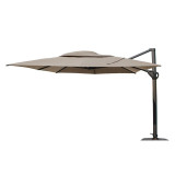 4 Seasons Outdoor | Zweefparasol Hacienda 300 x 400 cm | Taupe